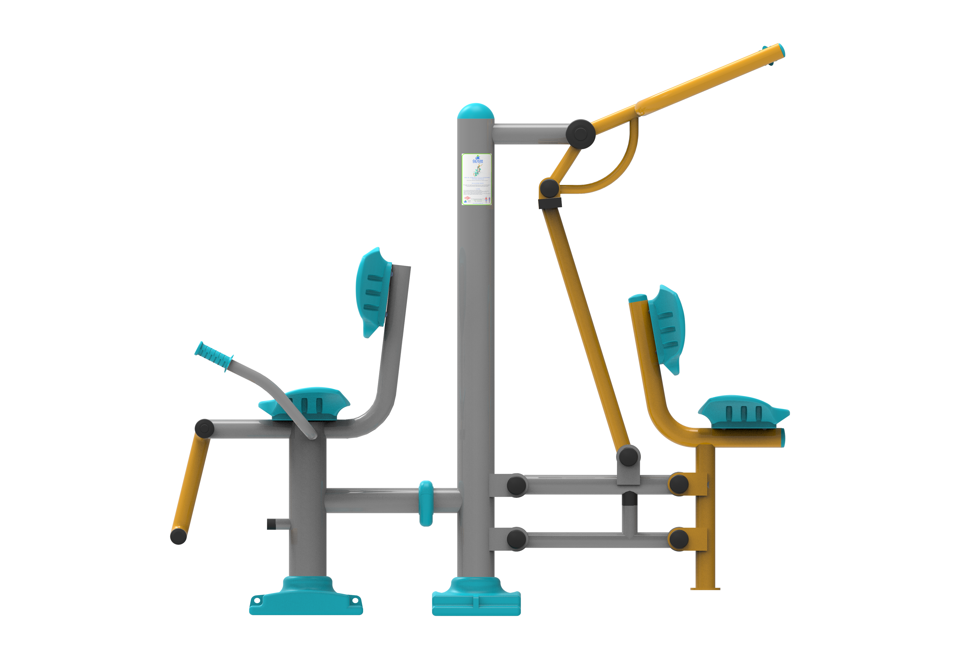 Bacak Agirlik ve Vucut Gelistirme Aleti KLF-05 | Dış Mekan Spor Aletleri | Erse Kent Mobilyaları